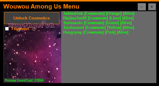 Among Us 外部免费辅助