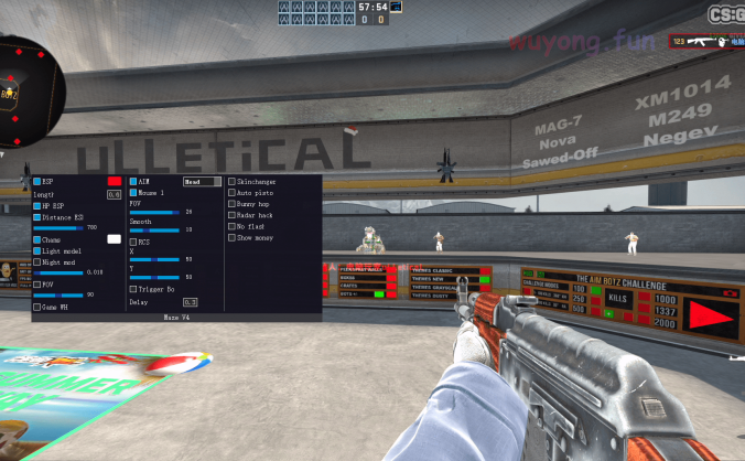 CSGO MazeV4 透视 自瞄 外部免费辅助