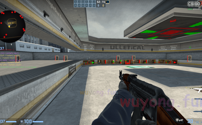 CSGO 简单免费外部辅助 透视 无后座 兔子跳