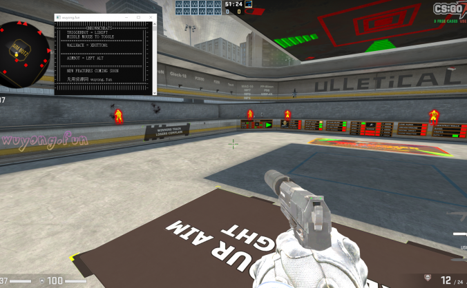 CSGO 免费外部辅助 透视 | 自瞄 | 自动开枪 | 兔子跳 | 上色