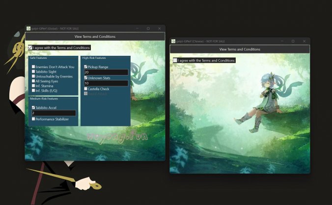 Genshin 原神 GIPerf 免费辅助