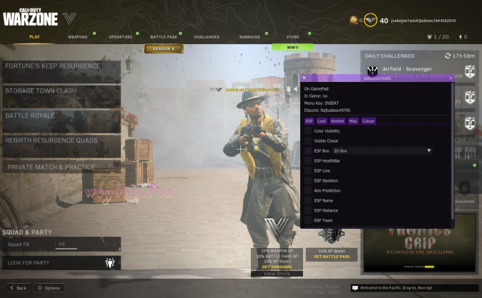 使命召唤:现代战争 免费内部辅助