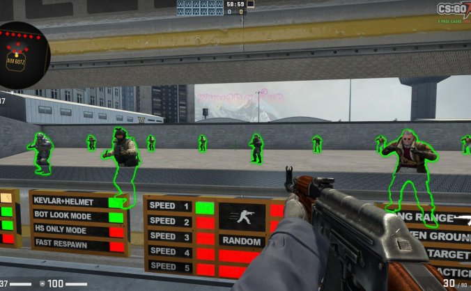 CSGO 免费单板发光透视辅助