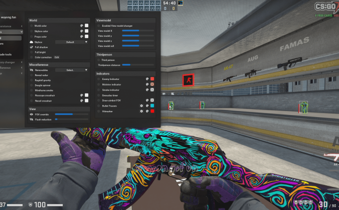 CSGO Oxidehook Crack 自瞄 | 视觉 | 杂项 | 配置