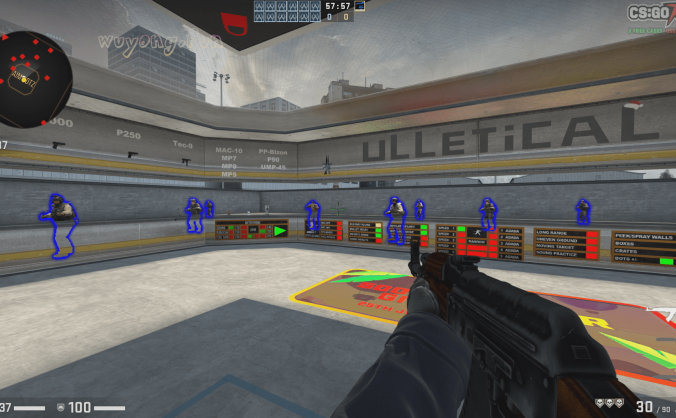 CSGO 免费python单板外部透视 v0.2