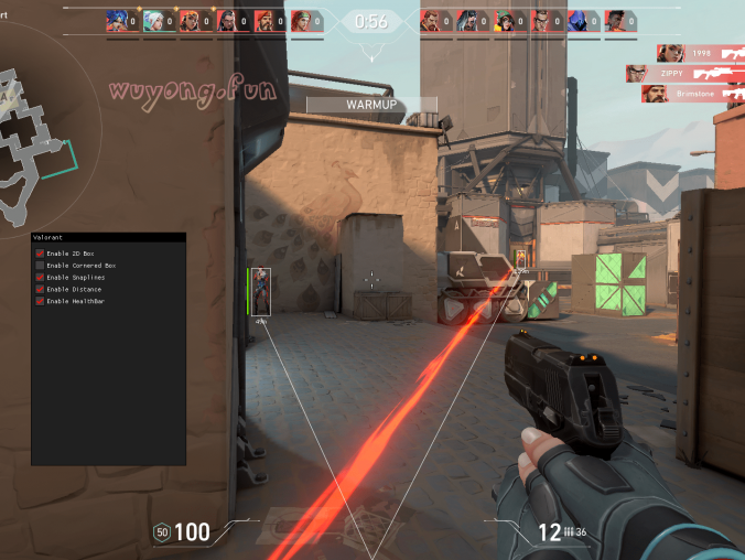 Valorant 瓦罗兰特 免费外部透视辅助