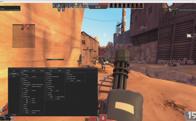 TF2 SEOwned 免费内部辅助 自瞄 | 透视 | 杂项