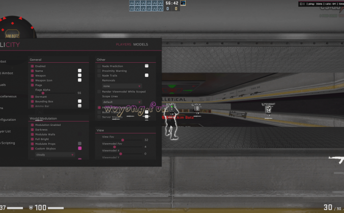 CSGO Implicity.win 免费辅助 自瞄 | 反自瞄 | 视觉 | 杂项 | 皮肤