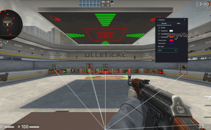 CSGO Menthol 免费单板透视辅助