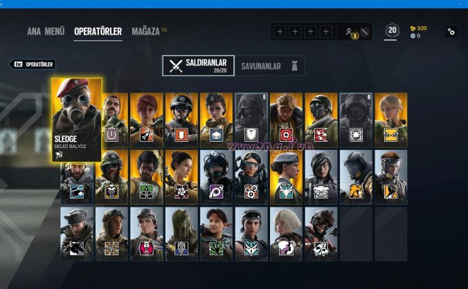 Rainbow Six 彩虹六号 Y7S3 皮肤存档