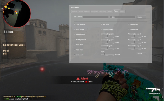 CSGO Seaside 免费游戏修改工具辅助