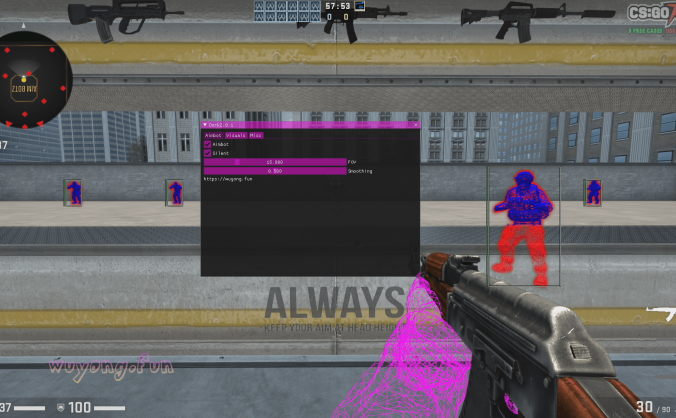 CSGO Dork 免费辅助 自瞄 | 视觉 | 杂项 v2.0.1